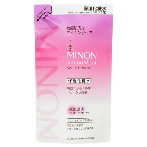 MINON Amino Moist Aging Care Лосьон, сменный блок, 130 мл, без отдушки