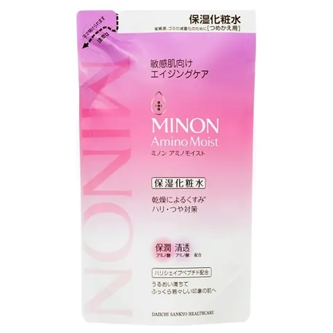 MINON Amino Moist Aging Care Лосьон, сменный блок, 130 мл, без отдушки