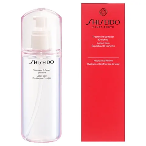Shiseido Treatment Softener Enriched, 150 mL, fresh green floral scent