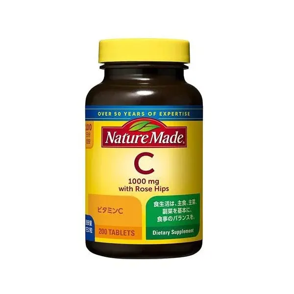 Nature Made Витамин C с шиповником