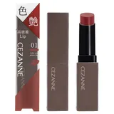 CEZANNE Lip Color Shield, оттенок 01 Fig Brown, 3.7 г, 1