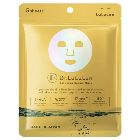 LuLuLun Doctor LuLuLun Retuning Serum Mask, 5 sheets