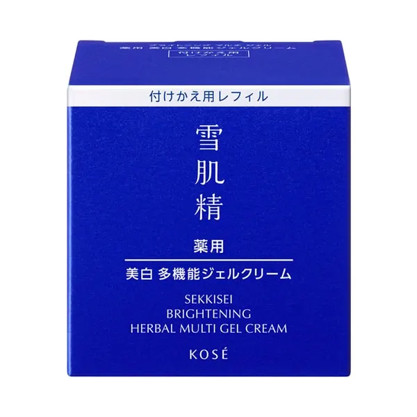 Sekkisei Медикаментозный отбеливающий мультигель Brightening Multi Gel, сменный блок, 80 г, натуральный цветочный аромат