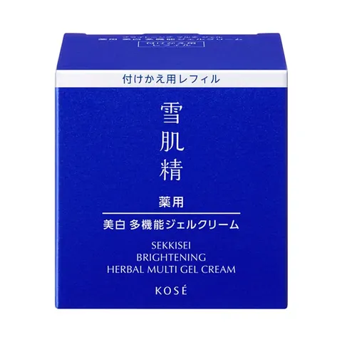 Sekkisei Medicated Brightening Multi Gel, refill, 80g, Natural Floral