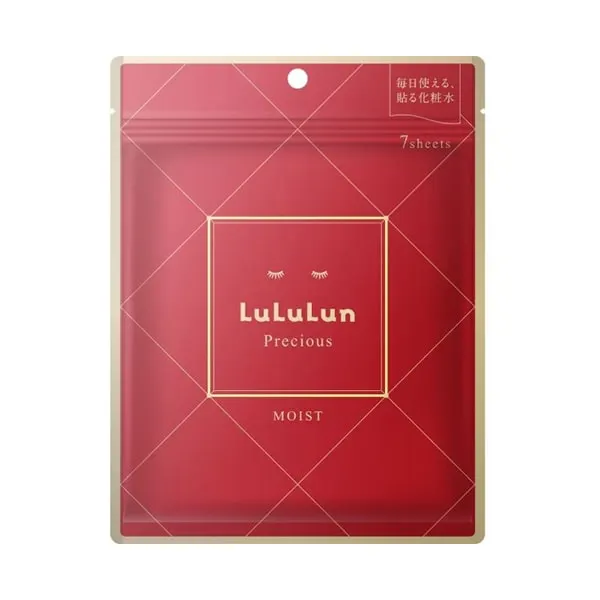 LuLuLun Precious Red (трёхслойное увлажнение), 7 листов