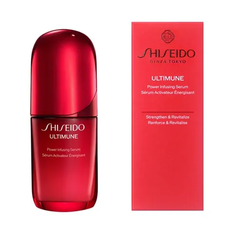 Shiseido Ultimune Power Infusing Concentrate Serum, Green Floral Scent, 50 mL