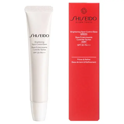 Shiseido Brightening Spot Control Base SPF35 PA+++, Green, 32 g