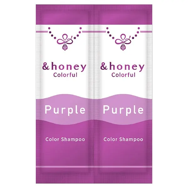 &honey Colorful Цветной шампунь, пробник, Лавандово-фиолетовый, 20 мл