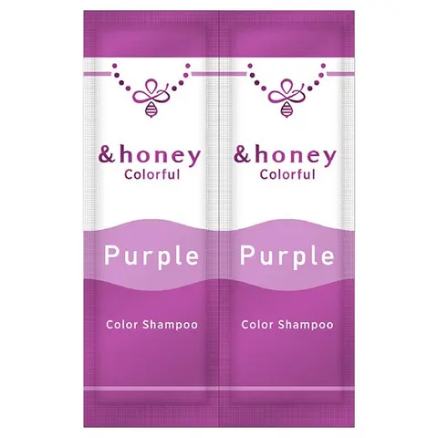 &honey Colorful Color Shampoo, trial, Lavender Purple, 20mL