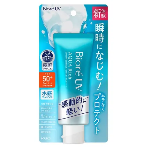 Biore UV Aqua Rich Watery Essence, SPF50+ PA++++, White Muguet Scent, 70 g
