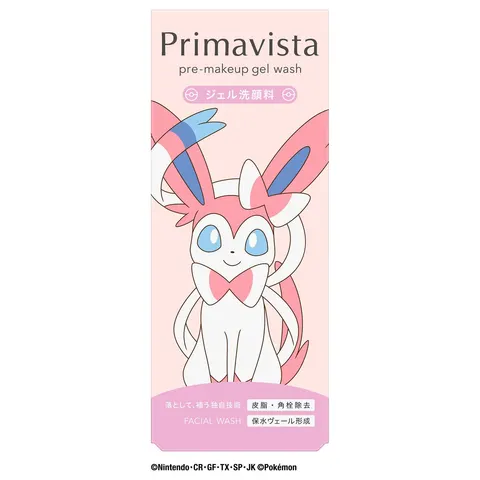 SOFINA Primavista Гель для умывания перед макияжем, дизайн Pokemon, 110 г