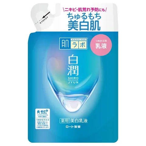 Hada Labo Sirojyun Medicated Whitening Milk (Refill), 140 mL