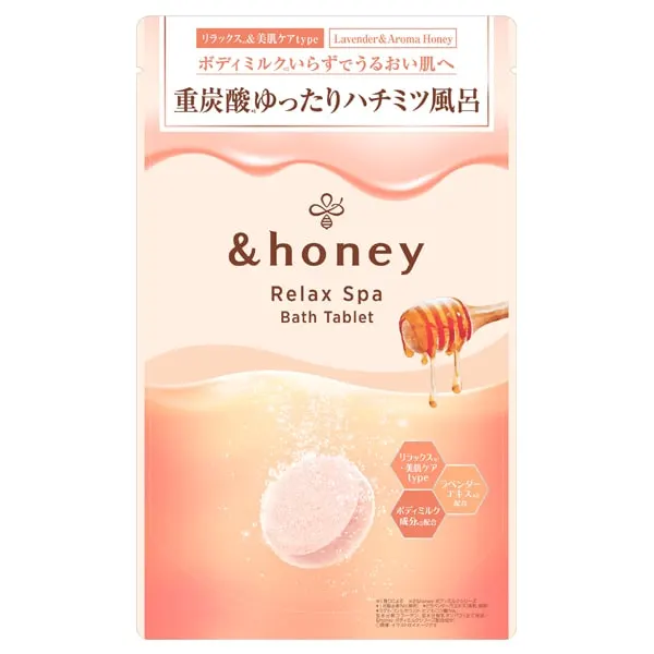 &honey Relax Spa бурлящие таблетки для ванны, 6 таблеток