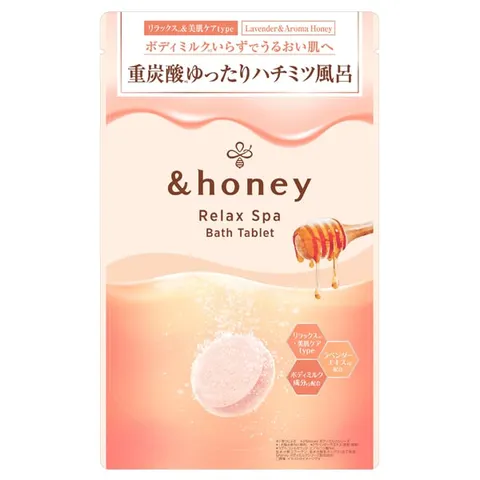 &honey Relax Spa бурлящие таблетки для ванны, 6 таблеток