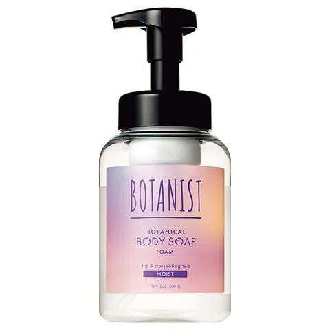 BOTANIST Ботаническое пенное мыло для тела Moist, аромат инжира и дарджилинга, 500 мл
