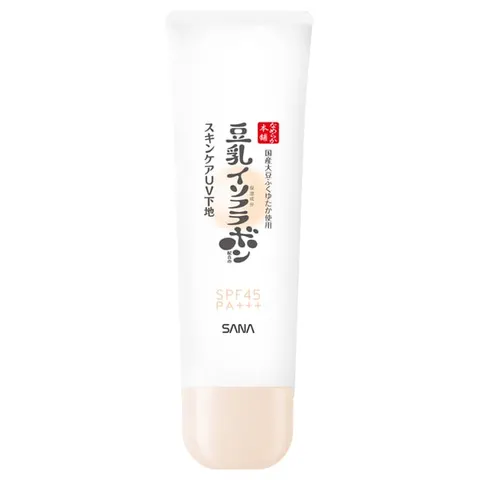 Nameraka Honpo Moisturizing UV Makeup Base NC, SPF45 PA+++, Clear Beige, 50 g