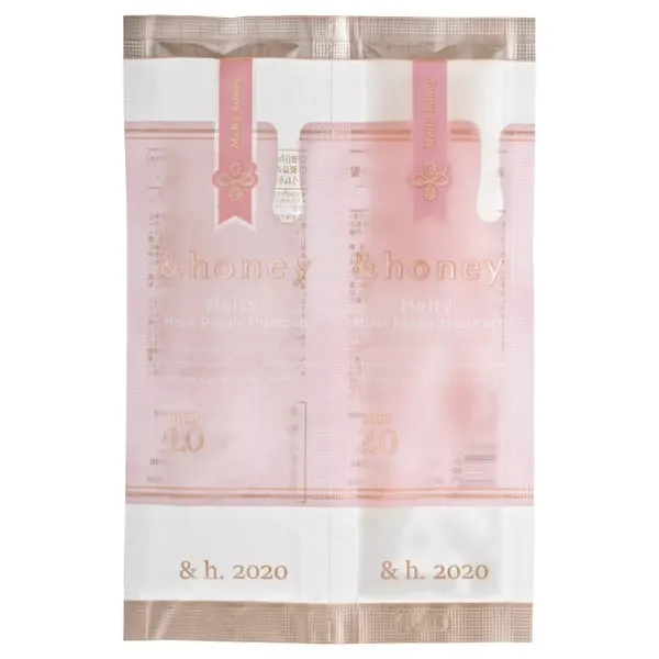 &honey Melty Moist Repair Шампунь 1.0 / Маска-治тмент для волос 2.0, пробный набор, 10мл+10г