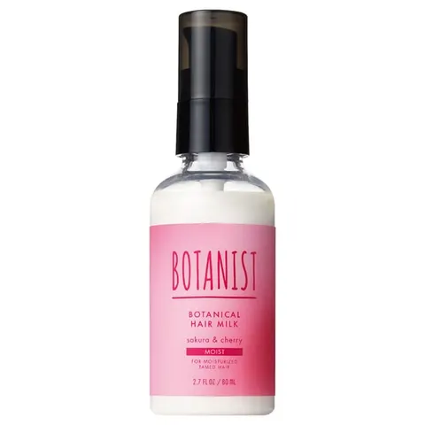 BOTANIST Botanical Hair Milk Moist, Sakura & Cherry Scent, 80 mL