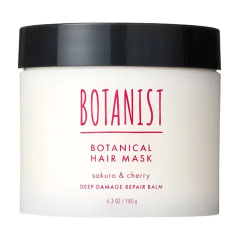 BOTANIST Botanical Hair Mask Deep Damage Repair Balm, Sakura & Cherry Scent, 180 g