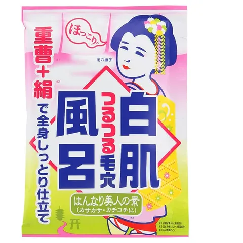Keana Nadeshiko Соду для ванны "Белая кожа" (Jusou Shirohada Buro), 30 г