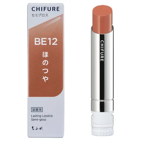 Chifure Lasting Lipstick Semi-Gloss (Refill) BE12