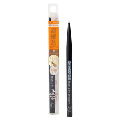 CEZANNE Super Fine Brow Pencil 01 Light Brown, 0.02 g