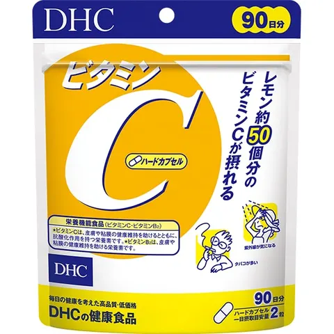 DHC Vitamin C Hard Capsules - 180 pcs, 90 days