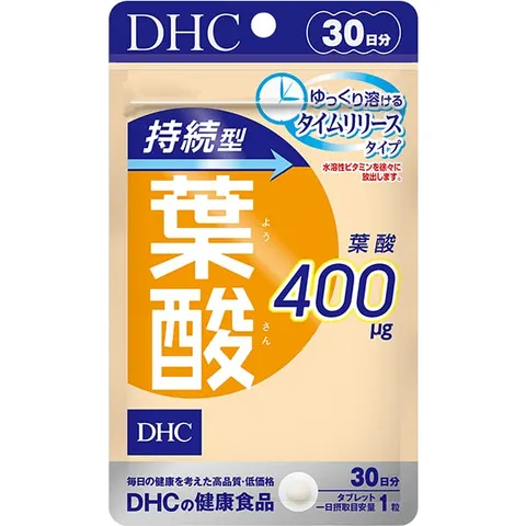 DHC Sustained-Release Folic Acid, 30 days