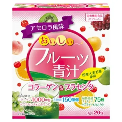 Yuwa Young Wheat Grass Collagen Placenta Drink