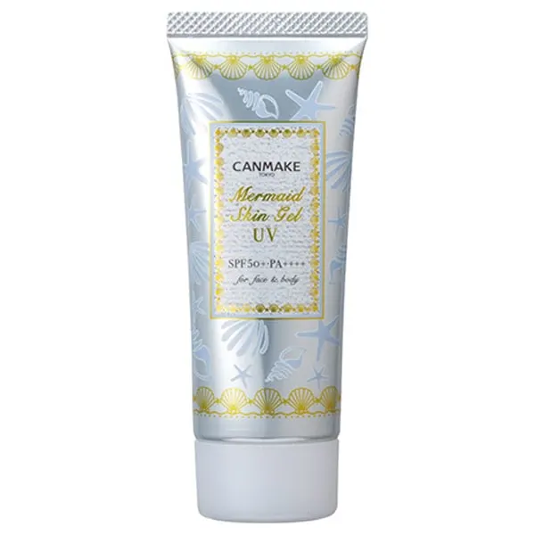 CANMAKE Mermaid Skin Gel UV солнцезащитный гель SPF50+ PA++++, 02 White, 41 г