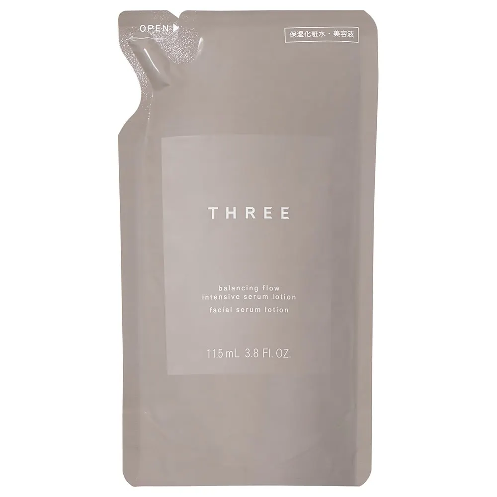 THREE Balancing Flow Intensive Serum Lotion, рефилл, 115мл
