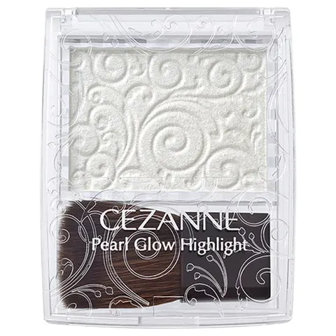 CEZANNE Жемчужный сияющий хайлайтер 03 Aurora Mint, 2.4г