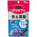 UHA Mikakuto Жевательные витамины с железом и фолиевой кислотой, 1