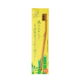 Fine Japan MEGURU Бамбуковая зубная щётка с конским волосом, 1