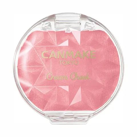 CANMAKE Cream Cheek (Pearl Type) P06 Sweet Coral, 4.0 g