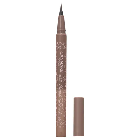 CANMAKE Muted Tulle Liner (sheer-color liquid eyeliner) 02