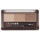 CEZANNE Пудра для бровей и шейдинга, 03 Soft Greige, 1.5 г, 1