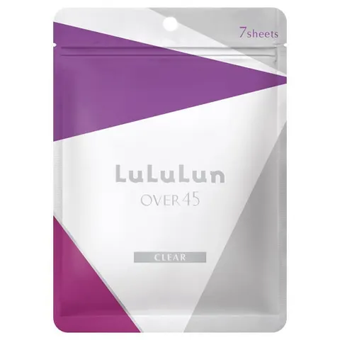 LuLuLun Over45 Iris Blue (Clear), 7 sheets