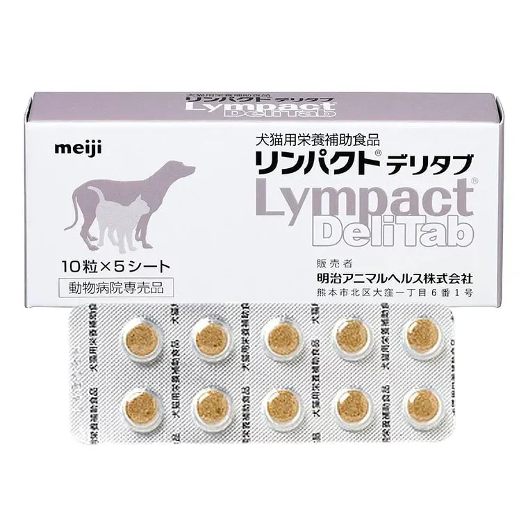 Meiji Lymphact Deli Tab - иммунный комплекс для собак и кошек