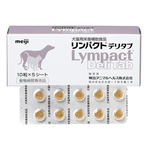 Meiji Lymphact Deli Tab - иммунный комплекс для собак и кошек