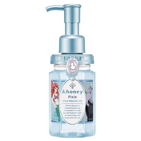 &honey Pixie Moist Silky Hair Oil (Ariel・Ursula), 100 ml
