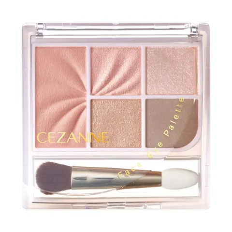 CEZANNE Face Eye Palette 03 Noble Beige, 2.85 g