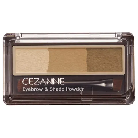 CEZANNE Eyebrow & Shade Powder, 01 Camel Brown, 1.5 g