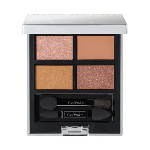 Celvoke Vatic Eye Palette EX19 Ginger Bread, 4 g