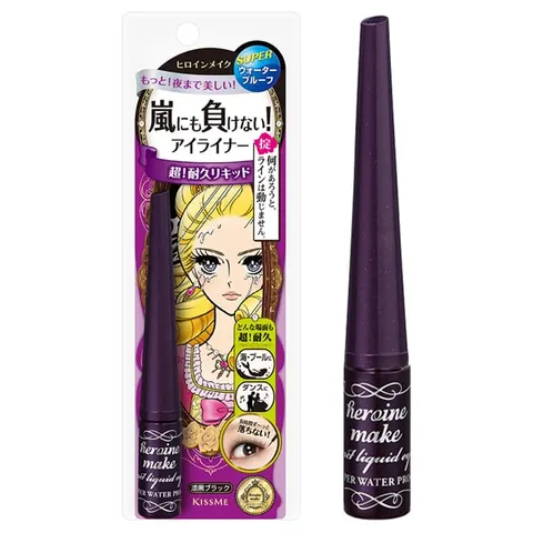 Heroine Make Impact Liquid Eyeliner Super WP 01 Jet Black, 2.5g