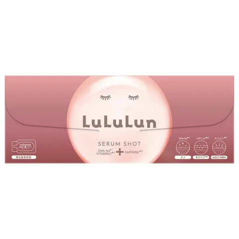 LuLuLun Caffeine Serum Shot, 1mL×15 sachets