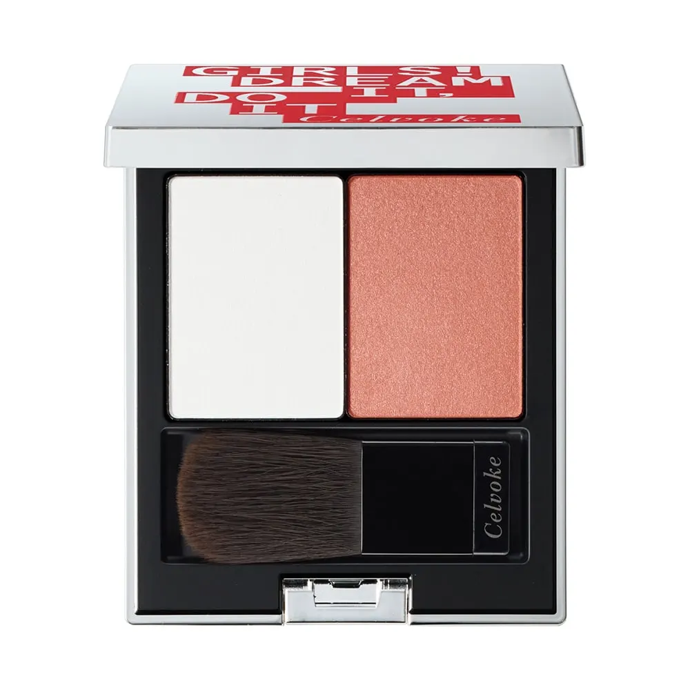 Celvoke Blurring Blush Duo EX01 Ginger Hug, 6.3 г