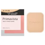 SOFINA Primavista Bright Charge пудра-компакт SPF16 PA+++, сменный блок (со спонжем), Ocre 03, 9 г, 1