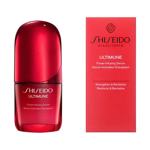 Shiseido Ultimune Power Infusing Concentrate, Serum, Green Floral Scent, 30 mL