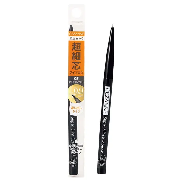 CEZANNE Ультратонкий карандаш для бровей, 05 Natural Gray, 0.02 г